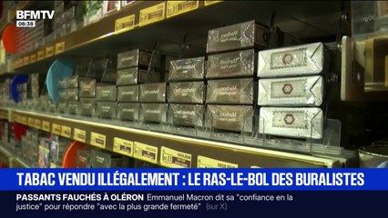 Tabac vendu illégalement: le ras-le-bol des buralistes