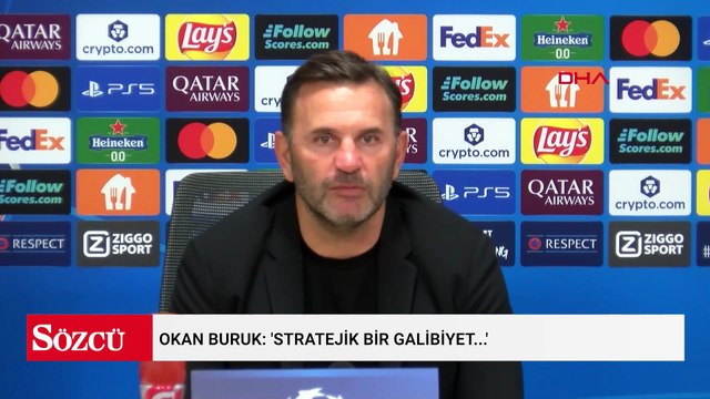 Okan Buruk: 'Stratejik bir galibiyet...'