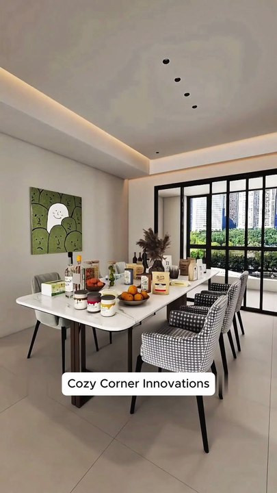 Smartest Dining & Laundry Zone Design Ever