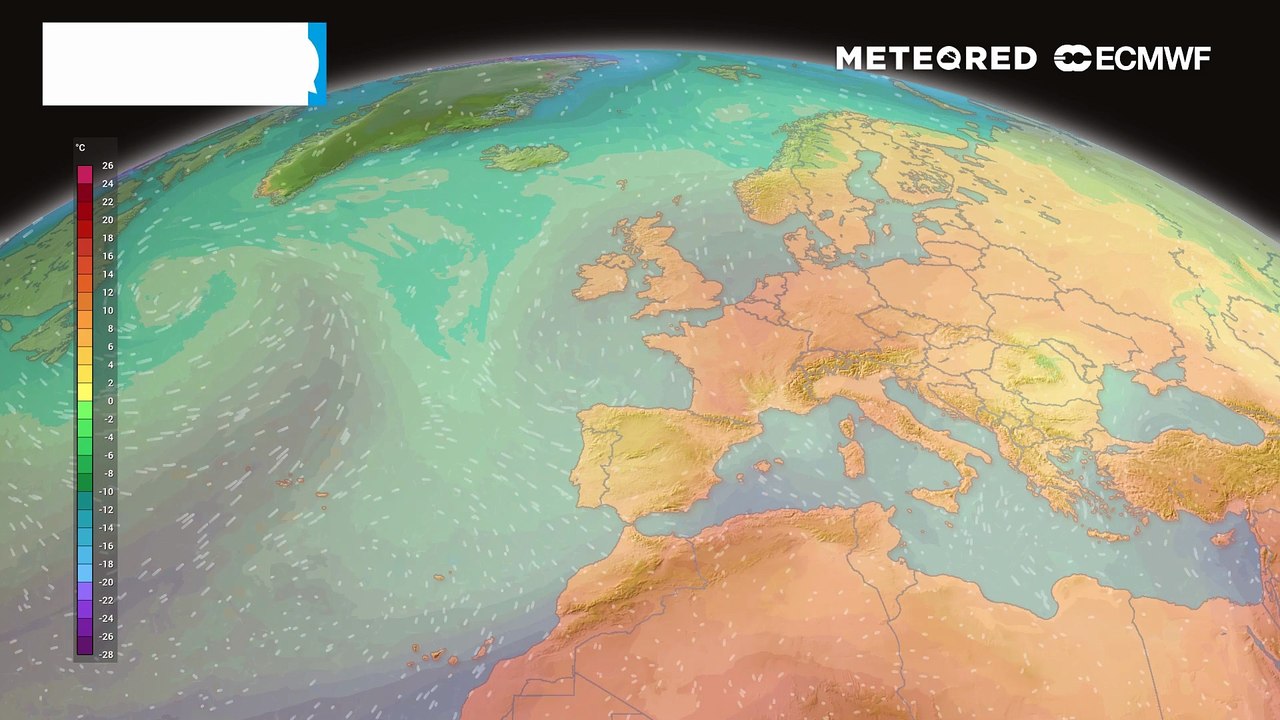 Die Temperaturen stürzen auch in der Höhe bald wieder deutlich ab!