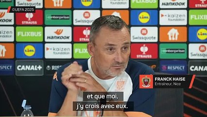 Haise : "L'important, c'est que mon groupe y croit"