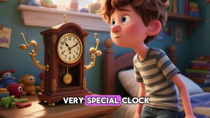 Mixy Daily Toons TV, cartoon stories☀️“The Talking Clock’s Secret” ⏰