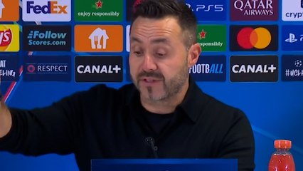 De Zerbi clama contra el arbitraje: "Recuerdo que perdimos en Madrid en una situación similar"