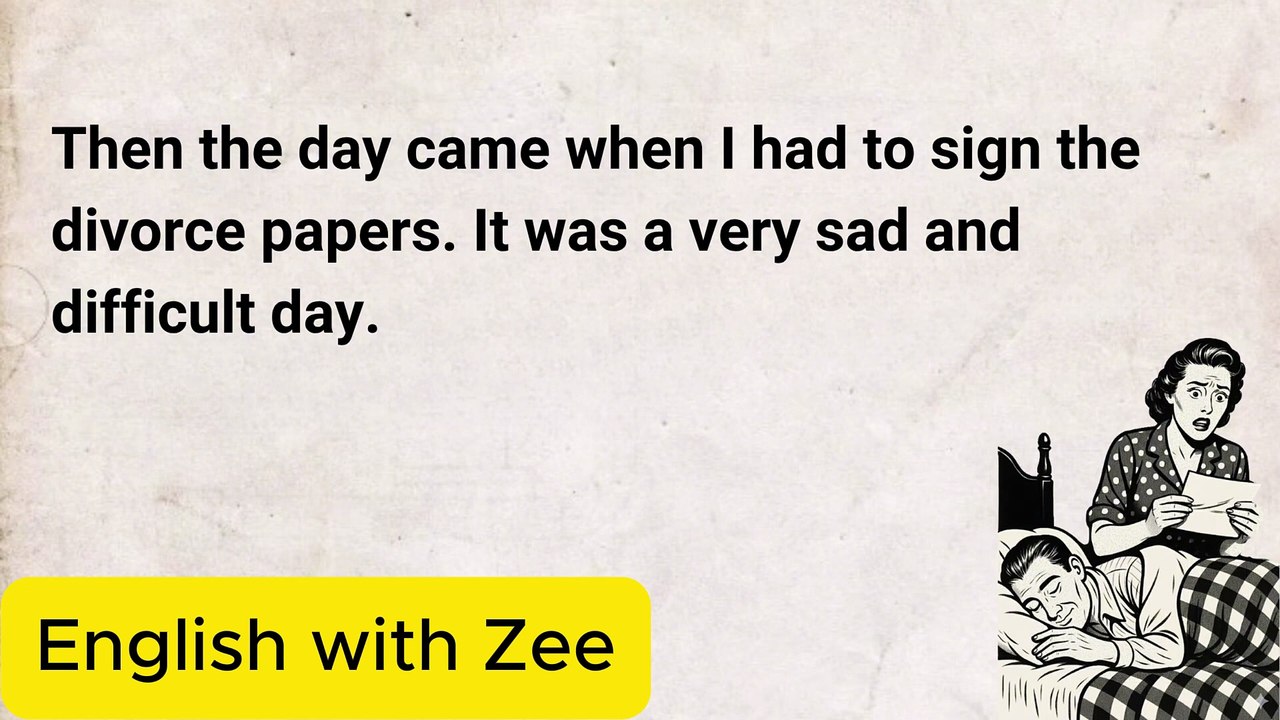 The Lost Wife - Improve your English | English Audio Podcast | Learn English through Stories Level 3 ⭐