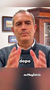 de Magistris - Un giorno all’improvviso…. guarda caso sotto elezioni…. compare il fantasma Manfredi. (06.11.25)