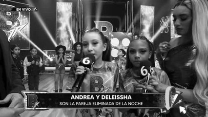 Andrea y Deleissha la pareja eliminada de &#039;Bailadísimo Junior&#039;