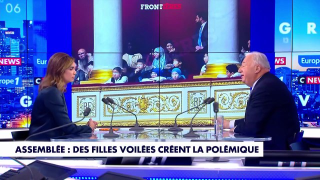 Jeunes filles voilées à l'Assemblée nationale : «Ça ne pourrait pas arriver au Sénat», assure Gérard Larcher