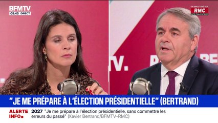 Xavier Bertrand, président de la région Hauts-de-France: "Je me prépare à l'élection présidentielle, sans refaire les erreurs du passé"