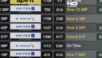 تعطیلی دولت آمریکا موجب تاخیرهای گسترده و لغو پروازها شد