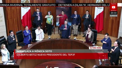 ÚLTIMA HORA: Gilberto Bátiz asume la presidencia de la Sala Superior del Tribunal Electoral Federal