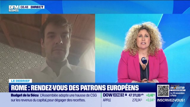 Le débrief de l'actu : Rome, rendez-vous des patrons européens - 06/11