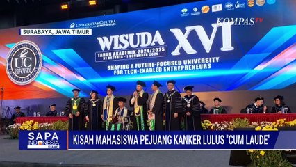 Perjuangan Lazuardi, Mahasiswa Penderita Kanker Selesaikan Skripsi dan Lulus Cumlaude | SAPA SIANG