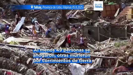 Filipinas declara el estado de emergencia tras la muerte de 114 personas por el tifón Kalmaegi