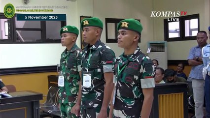 [FULL] Oditur Militer Cecar Saksi Nakes TNI di Sidang Kematian Prada Lucky: Mikir, Kayak Kelelep Aja