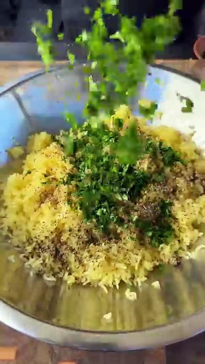 Cheese stuffed croquettes