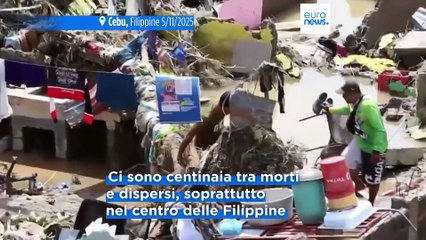 Filippine dichiarano lo stato di emergenza per il tifone Kalmaegi, che ha provocato oltre 100 morti
