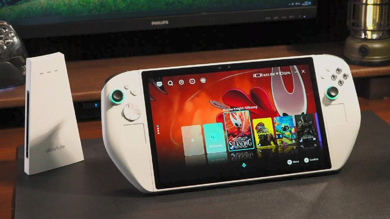 Abxylute 3d one: so sieht der xxl-handheld mit 3d-display aus