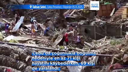 Kalmaegi Tayfunu: 140 kişinin öldüğü Filipinler'de OHAL ilan edildi
