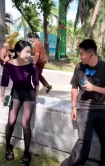 Never mess with a woman, or she might... end up as your girlfriend?