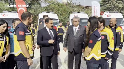 Yer Hatay: 12 yeni ambulans hizmete alındı