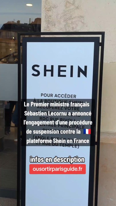 Shein à Paris
