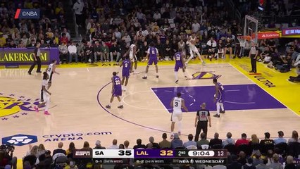 Spurs - Wembanyama s’envole et dunk sur Bronny James