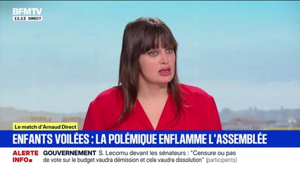 "J'ai honte de cette polémique": Alma Dufour (LFI) réagit à la controverse autour de la présence de jeunes filles voilées à l'Assemblée nationale