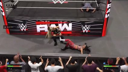 WWE 2k25 - Raw - Bayley vs Liv Morgan