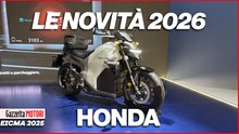 Honda: dieci novità in scena a Eicma 2025. Dall'elettrica Wn7 alla gamma E-Clutch