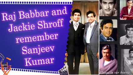 Raj Babbar and Jackie Shroff pay tribute to Sanjeev Kumar on his 40th death anniversary