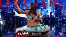 WWE 2k25 - Raw - Kiana James vs Raquel Rodriguez