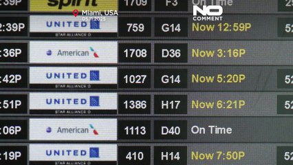 Shutdown del governo USA provoca pesanti ritardi e cancellazioni di voli