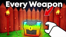 Roblox | I Collected the RAREST WEAPONS in 99 Nights in the Forest!