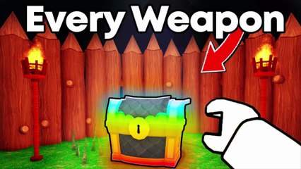 Roblox | I Collected the RAREST WEAPONS in 99 Nights in the Forest!