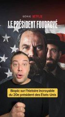Le Président foudroyé c’est dispo sur Netflix et c’est un Biopic / drame historique sur James Garfield le 20e président des États-Unis