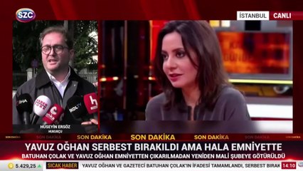 Yavuz Oğhan serbest bırakıldı