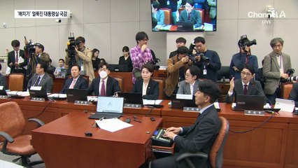 ‘배치기’만 남긴 대통령실 국정감사