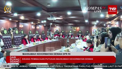TOK! Sidang MKD DPR: Sahroni, Eko Patrio & Nafa Urbach Langgar Kode Etik, Tidak Dipecat!