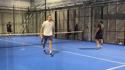 Atp Finals Torino, Alexander Zverev si cimenta con il padel