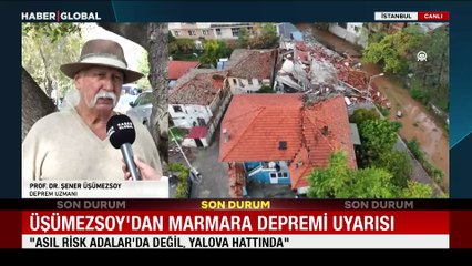 Prof. Dr. Şener Üşümezsoy'dan Marmara Depremi uyarısı: Asıl risk Adalar'da değil Yalova hattında