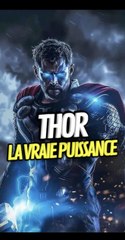 La vraie puissance de Thor ? #thor #marvel #avengers #mcu #onregardequoi