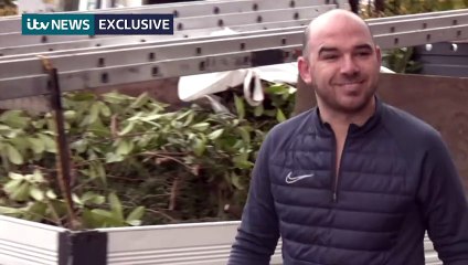 ITV News footage shows prisoner handing himself in