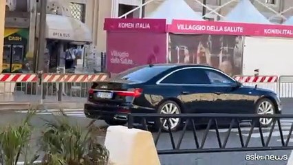 Abu Mazen arriva in Vaticano per incontrare il Papa