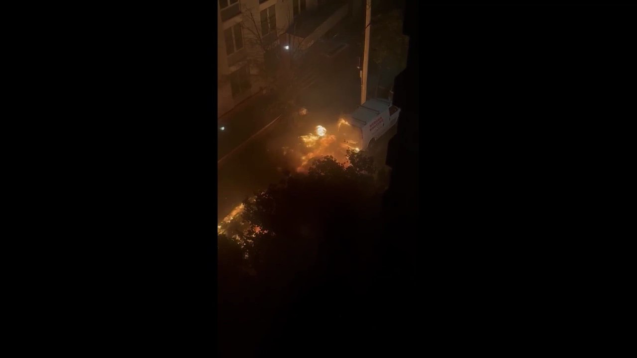 Dramatic video shows Bronx car explosion erupting into massive fireball