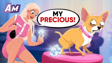 The dog pooped diamonds