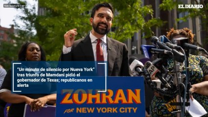 “Un minuto de silencio por Nueva York” tras triunfo de Mamdani pidió el gobernador de Texas; republicanos en alerta