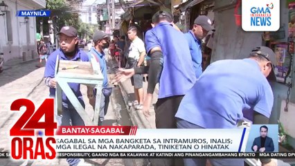 Mabuhay Lanes, nilinis ng MMDA bilang paghahanda sa Christmas rush | 24 Oras