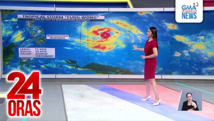 Papalapit na bagyo na posibleng maging supertyphoon, lalong lumakas habang papalapit sa PAR | 24 Oras