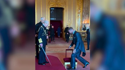 David Beckham celebra su título de caballero británico con toda su familia