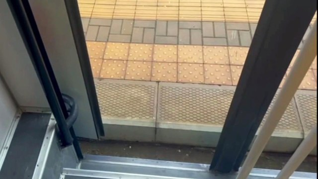 Linea Parma-Suzzara, le porte dei vecchi treni a diesel restano incastrati sulla banchina a Guastalla